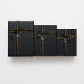 3pc Rectangle set boxes