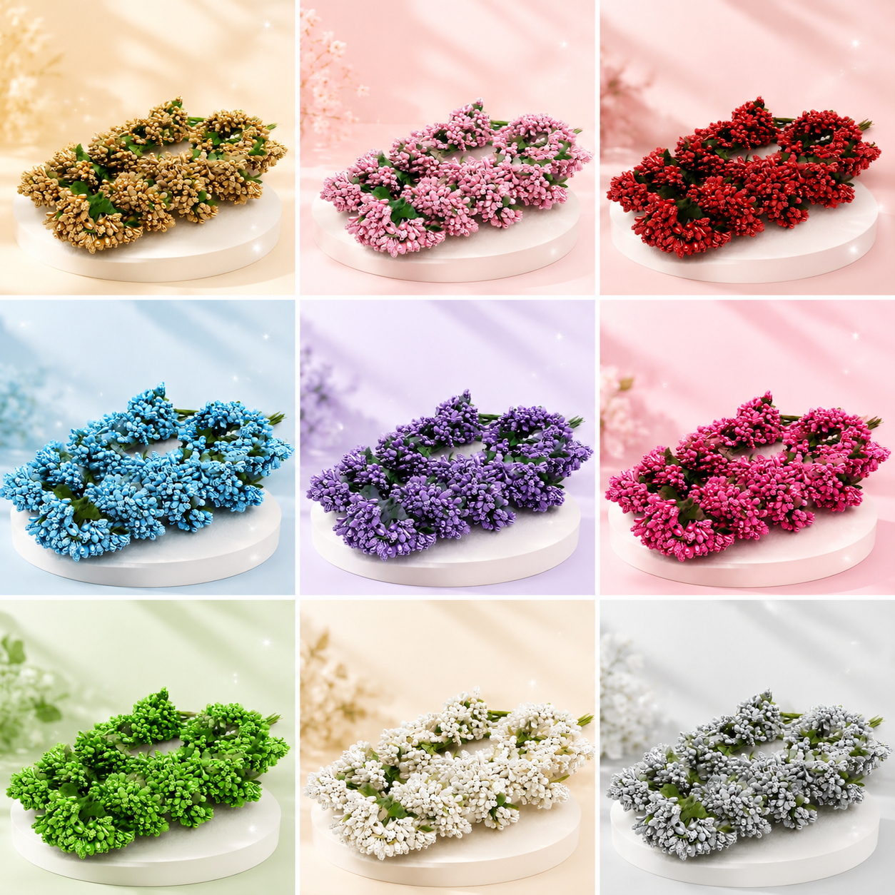 pollen bunches