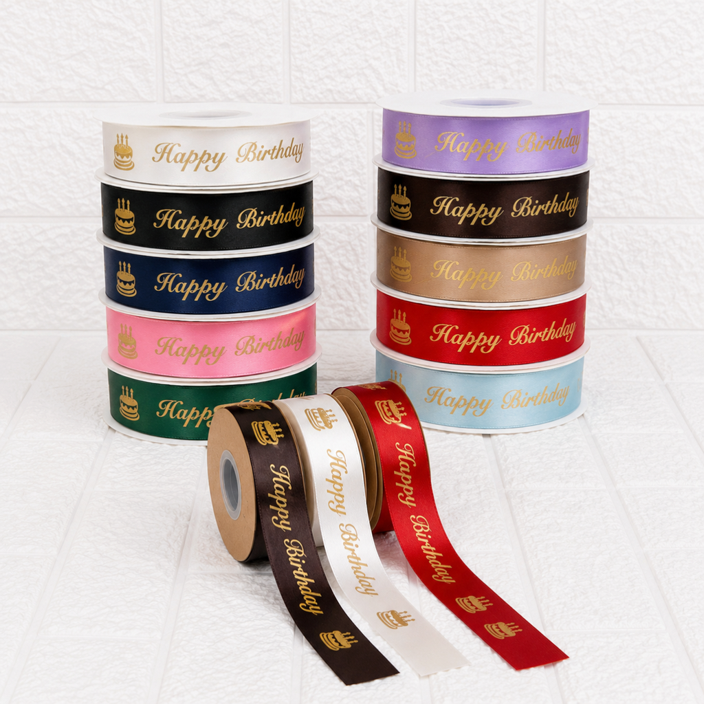 Printed Satin Ribbon