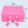 Plain Ribbon Box ( 14 × 10 × 4 ) A4